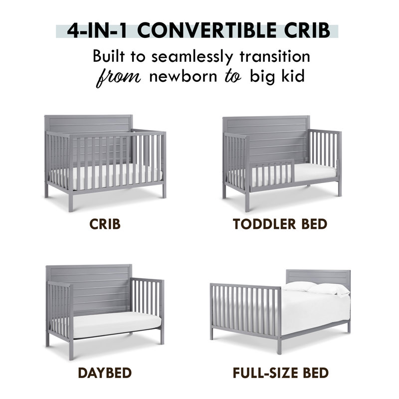 Carter s by DaVinci Morgan 4 in 1 Standard Convertible Crib Reviews Wayfair Canada